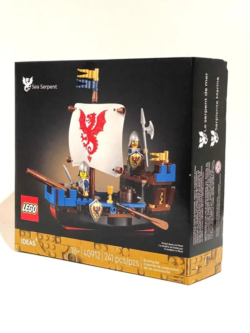 LEGO IDEAS 40912 Sea Serpent NIB NEW SEALED in Hand